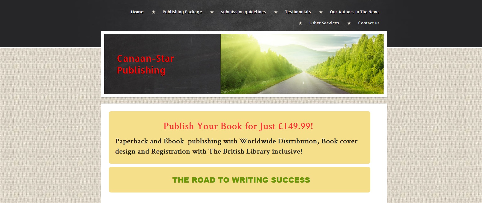 CANAAN-STAR PUBLISHING UK