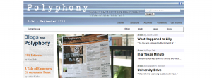Polyphony On Line : Magazine for International Literature and Art