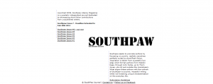 Southpaw Literary Journal