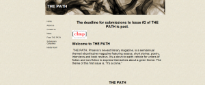 The Path; a literary magazine