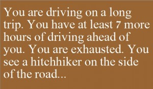 Weekly Writing Prompt: Hitch Writing Prompts