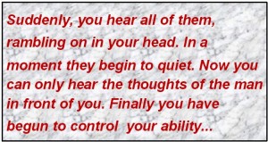 Writing Prompt: Mind Your Control Writing Prompts