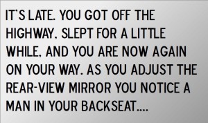 Writing Prompt: Look Behind You Writing Prompts