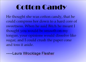 Second Place 50 Word Contest: Cotton Candy Featured
