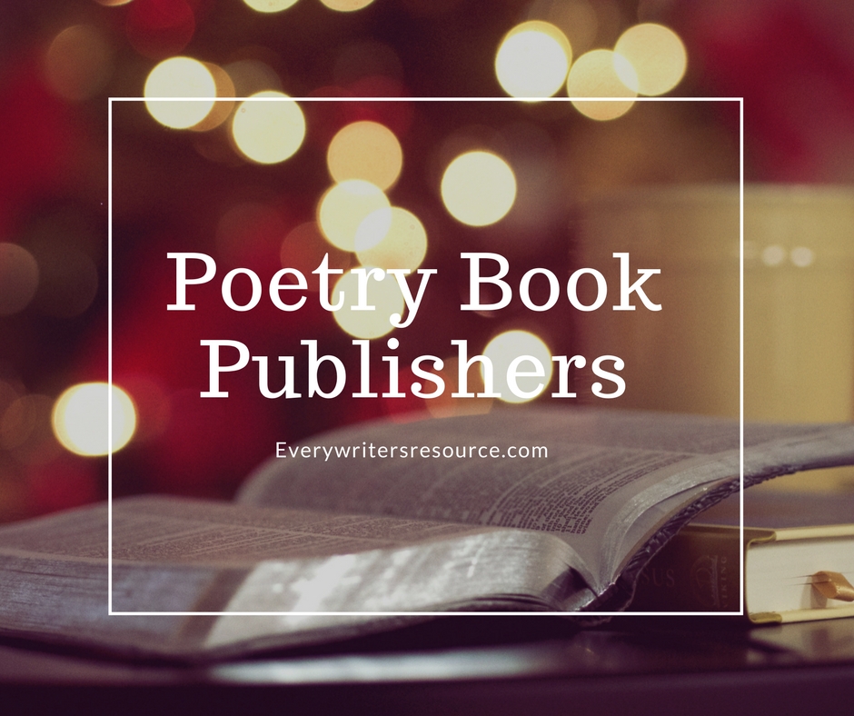 Poetry Book Publishers