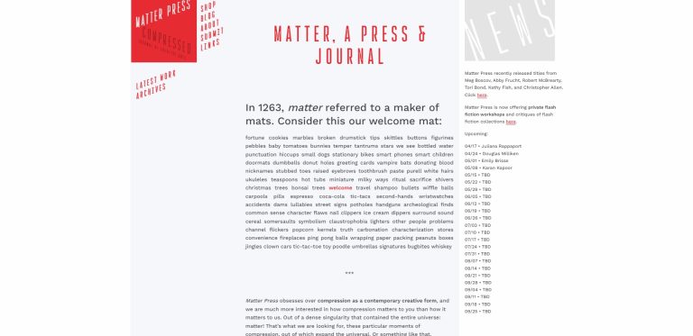 matter