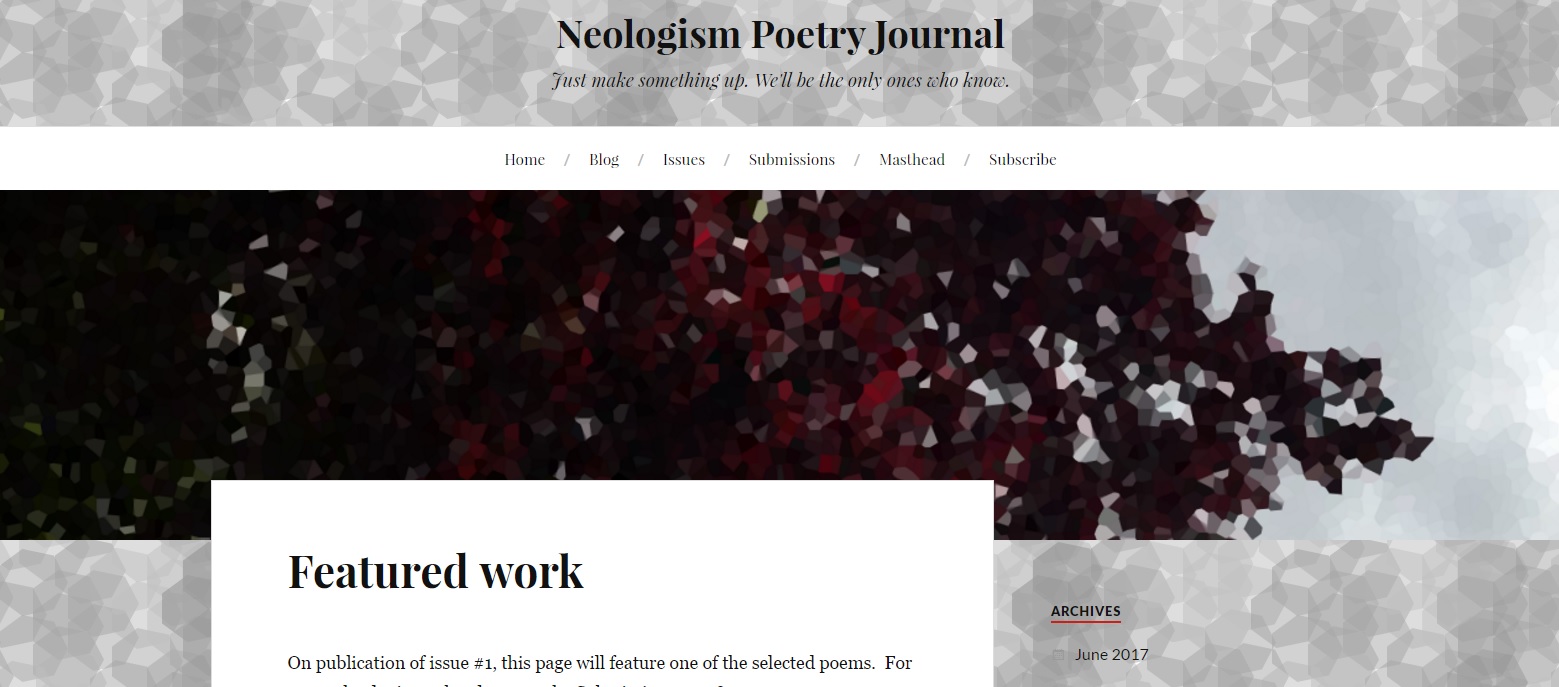 Neologism Poetry Journal
