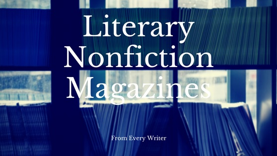 Growing List of Nonfiction Literary Magazines