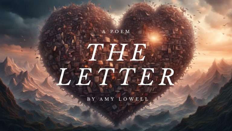 The Letter by Amy Lowell
