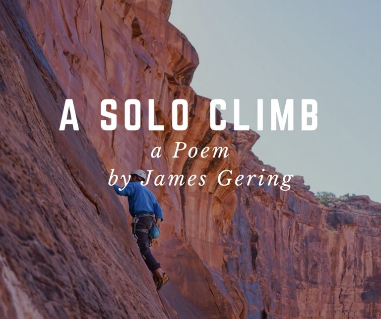 Solo Cliff Climbing by James Gering