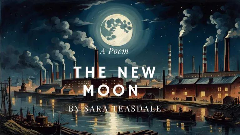 The New Moon by Sara Teasdale