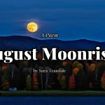 August Moonrise by Sara Teasdale