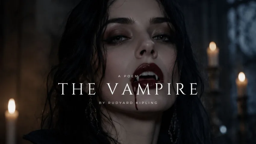 A picture of a woman vampire