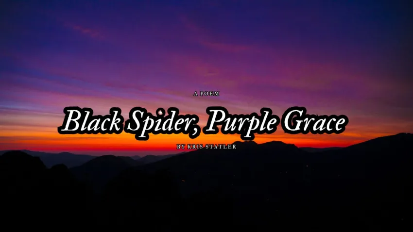 Black Spider, Purple Grace by Kris Statler