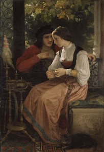 The Proposal by William Adolphe Bouguereau