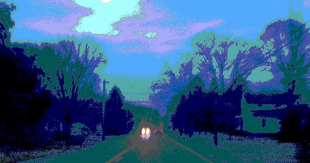 car lights
