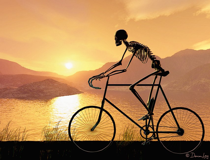 Evening Bike Ride by Duncan Long
