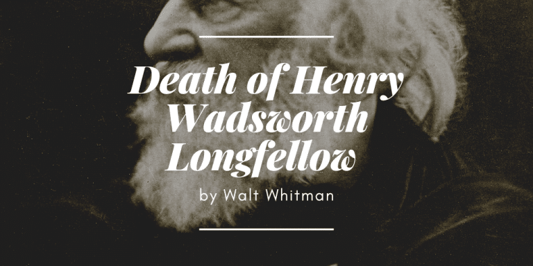 death of henry wadsworth longfellow