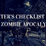 writers checklist zombie apocalypse