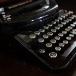 Winter Storm Tanka Contest typewriter