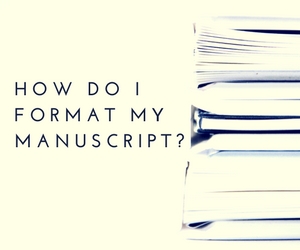 how do i format my manuscript