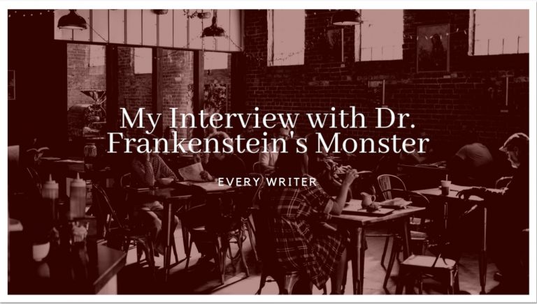 My interview with Dr. Frankensteins monster