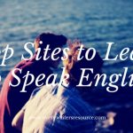 Top Sites to Learn to Speak English