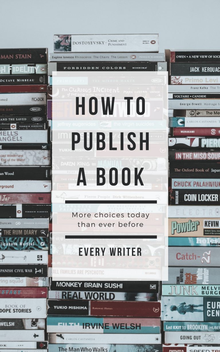 how to publish a book