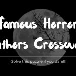 Crossword for Writers Horror Kickoff