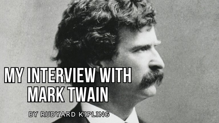 My Interview With Mark Twain
