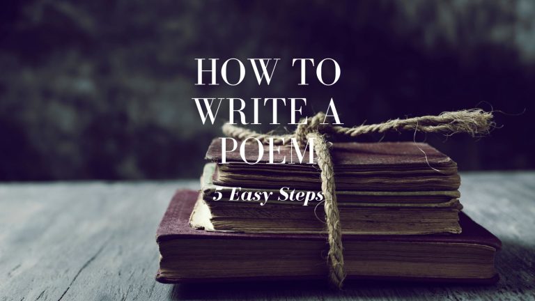 How to write a poem in 5 easy steps