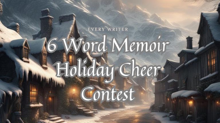 6 Word Memoir Holiday Cheer Contest