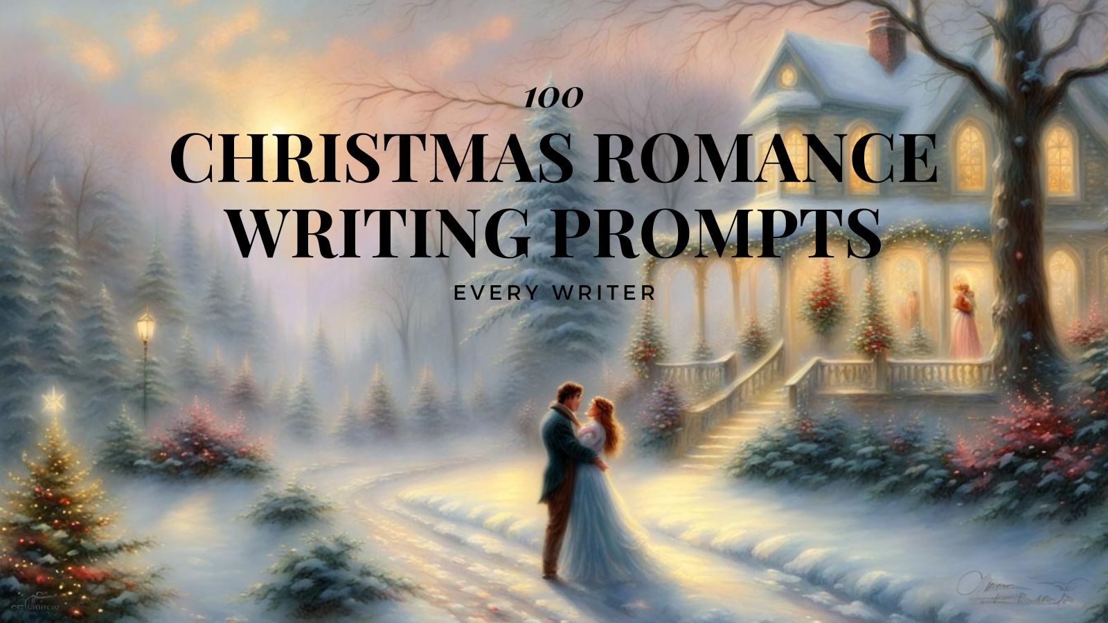 100 Christmas romance writing prompts