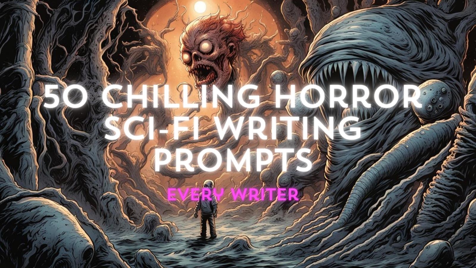 50 Chilling Horror Sci-Fi Writing Prompts