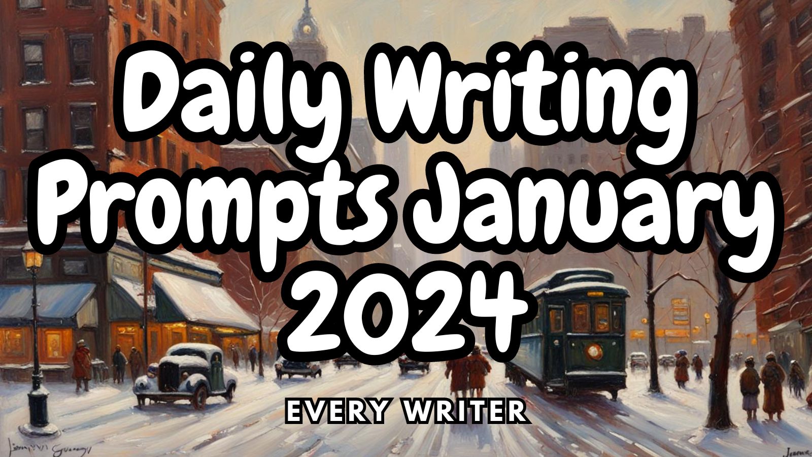 Daily Writing Prompts January 2024