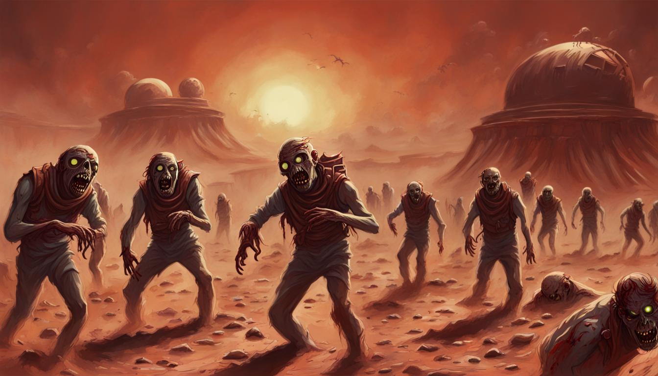 zombies on mars