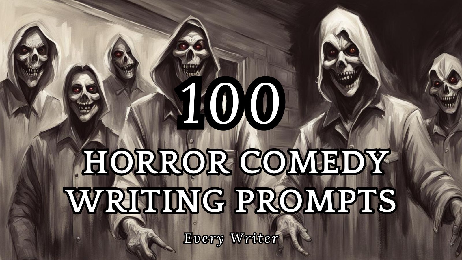 100 horror comedy writing prompts