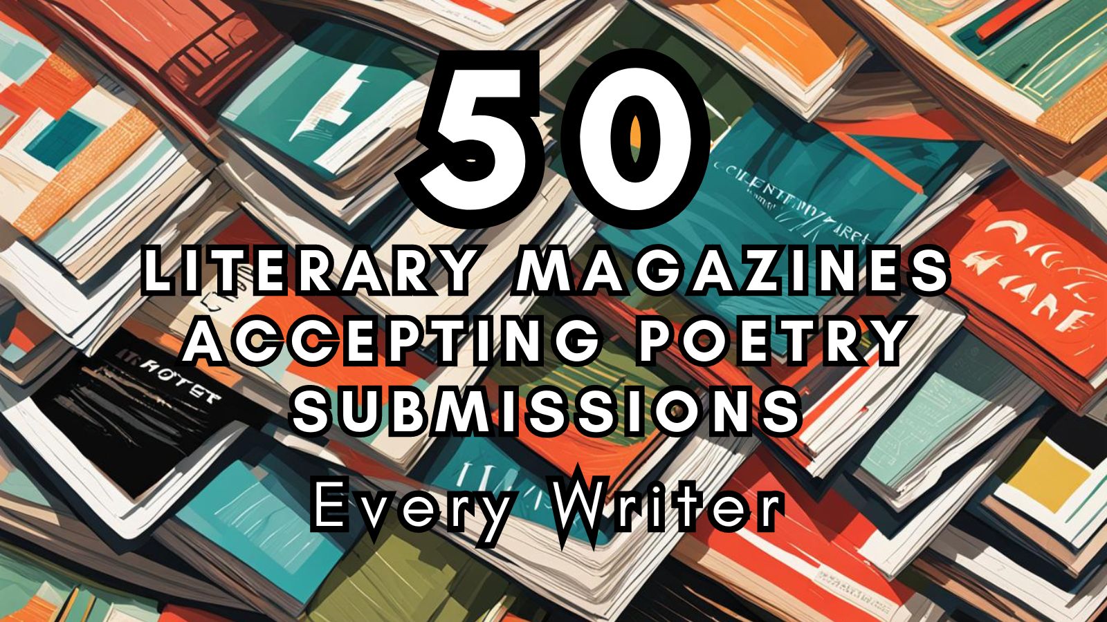 50 Literary Magazines Accepting Poetry Submissions