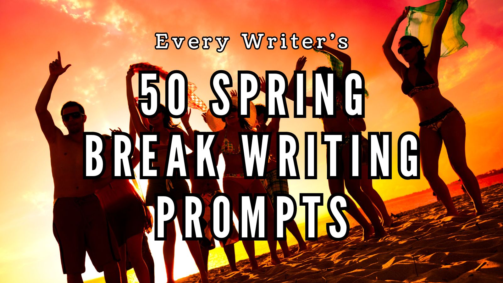 50 spring break writing prompts