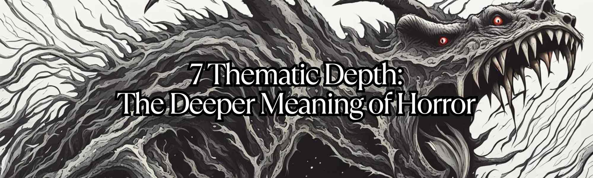 Thematic Depth: The Deeper Meaning of Horror