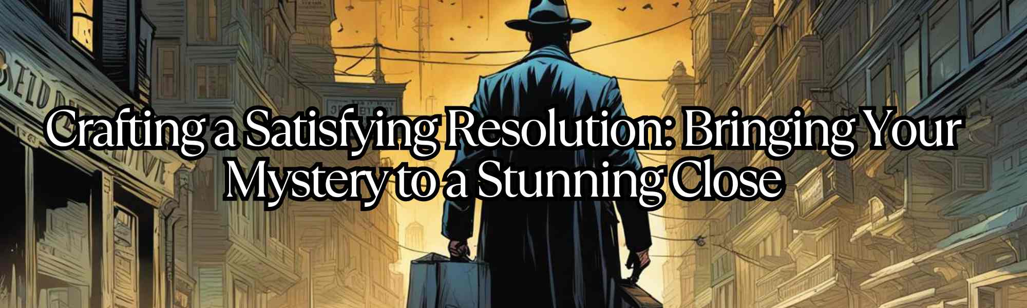 Crafting a Satisfying Resolution: Bringing Your Mystery to a Stunning Close