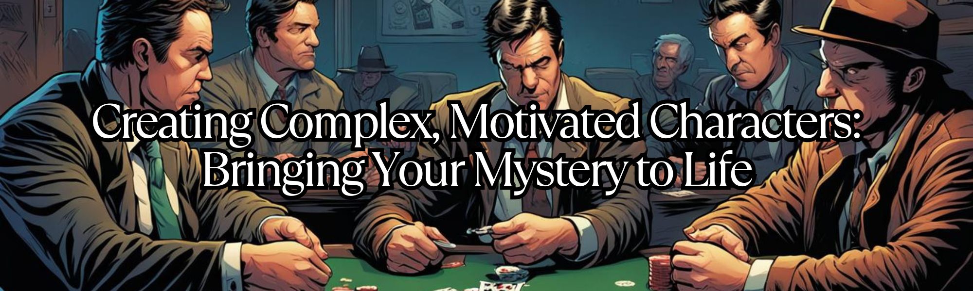 Creating Complex, Motivated Characters: Bringing Your Mystery to Life
