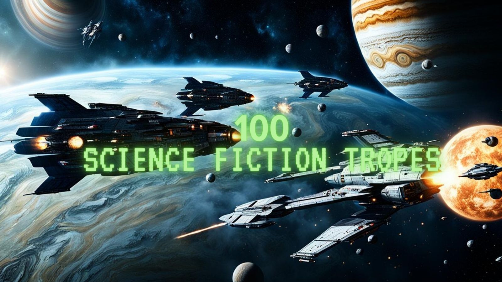 100 science fiction tropes