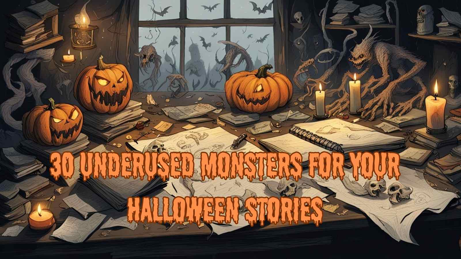 30 Underused Monsters for Your Halloween Stories: Fresh Frights from Global Folklore