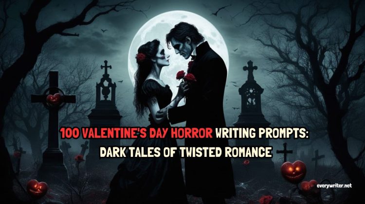 Valentine's Day Horror Writing Prompts: 100 Dark Tales of Twisted Romance