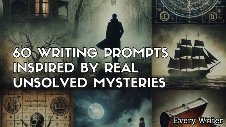 60 Writing Prompts Inspired by Real Unsolved Mysteries