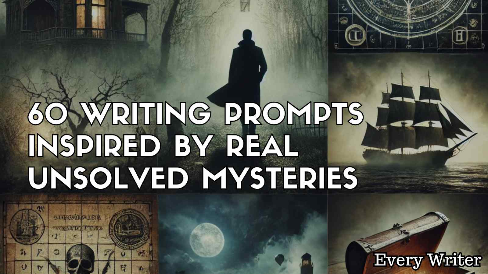 60 Writing Prompts Inspired by Real Unsolved Mysteries