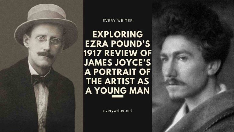 Exploring Ezra Pound’s 1917 Review of James Joyce’s A Portrait of the Artist as a Young Man