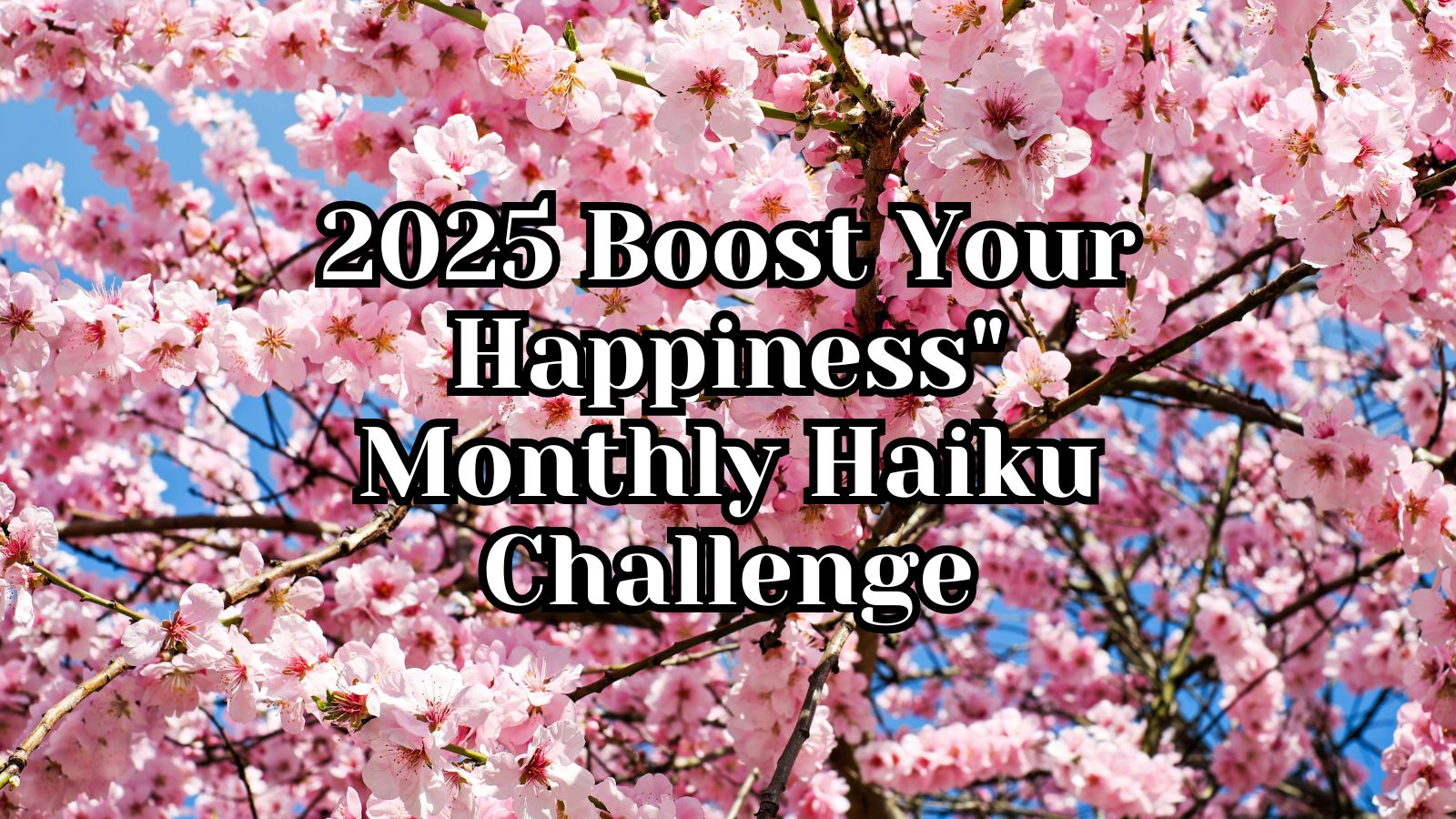 2025 Boost Your Happiness Monthly Haiku Challenge
