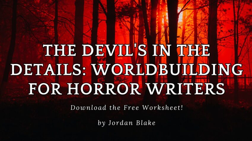 A creepy red woods with the title of the article overlayed